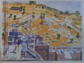 Rooftops and hills Rooftops and hills